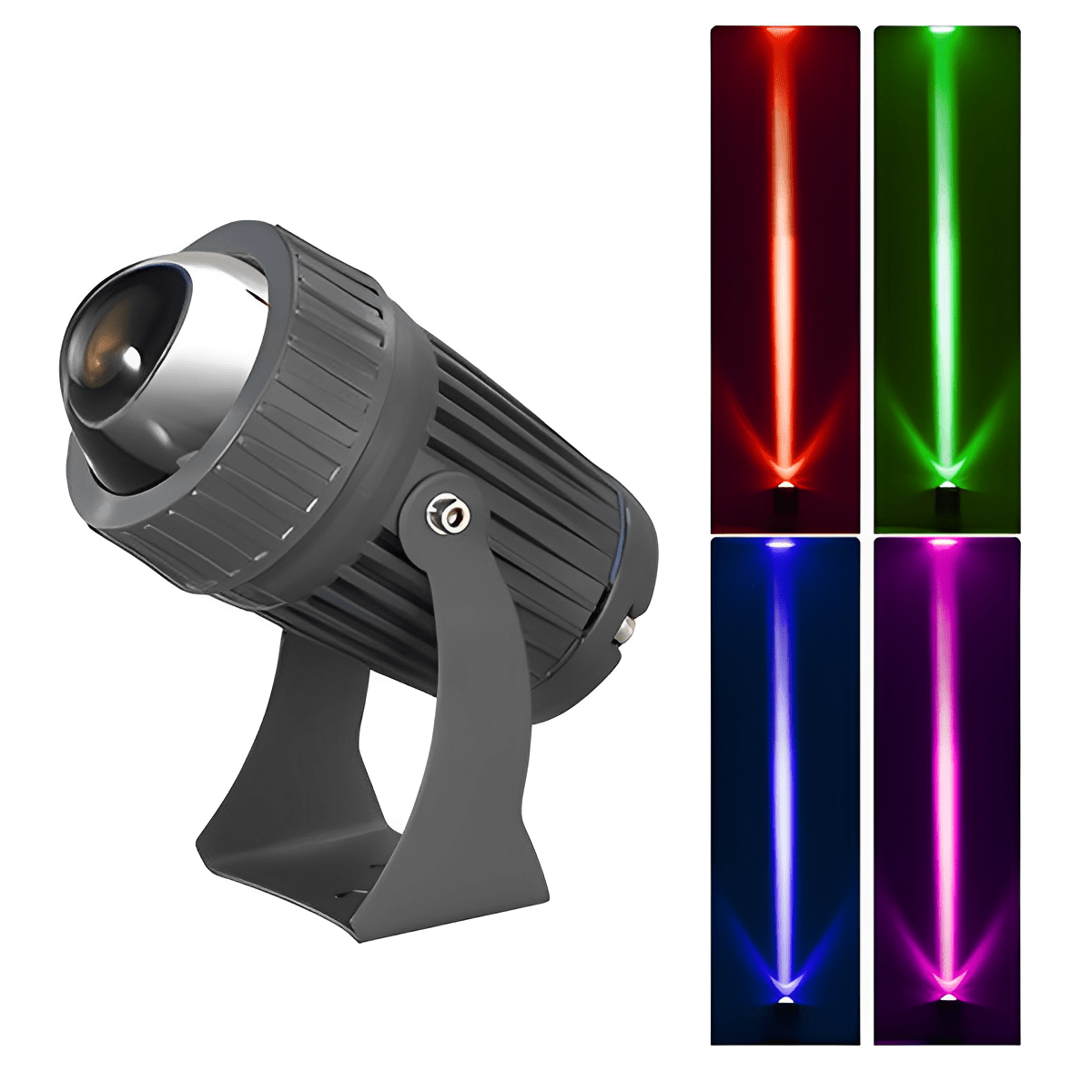 Outdoor LED Uplight Fixture for Buildings & Landscapes – Adjustable Beam, IP67 Weatherproof | Thomler