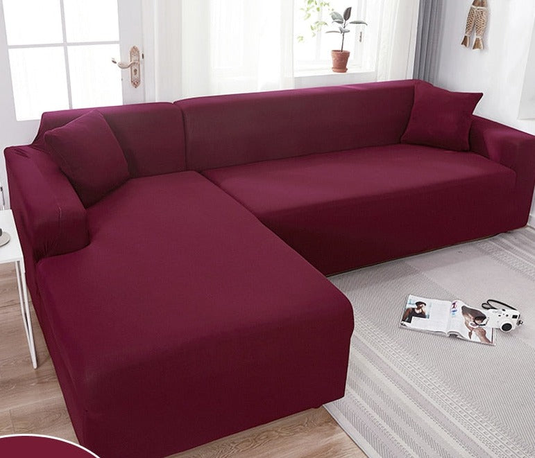Waterproof Stretch Couch Slipcover for Living Room - Elastic Furniture Protector for Sofas with Pets Kids | Thomler