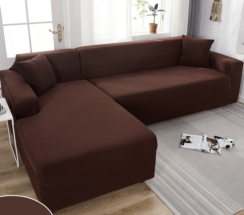 Waterproof Stretch Couch Slipcover for Living Room - Elastic Furniture Protector for Sofas with Pets Kids | Thomler