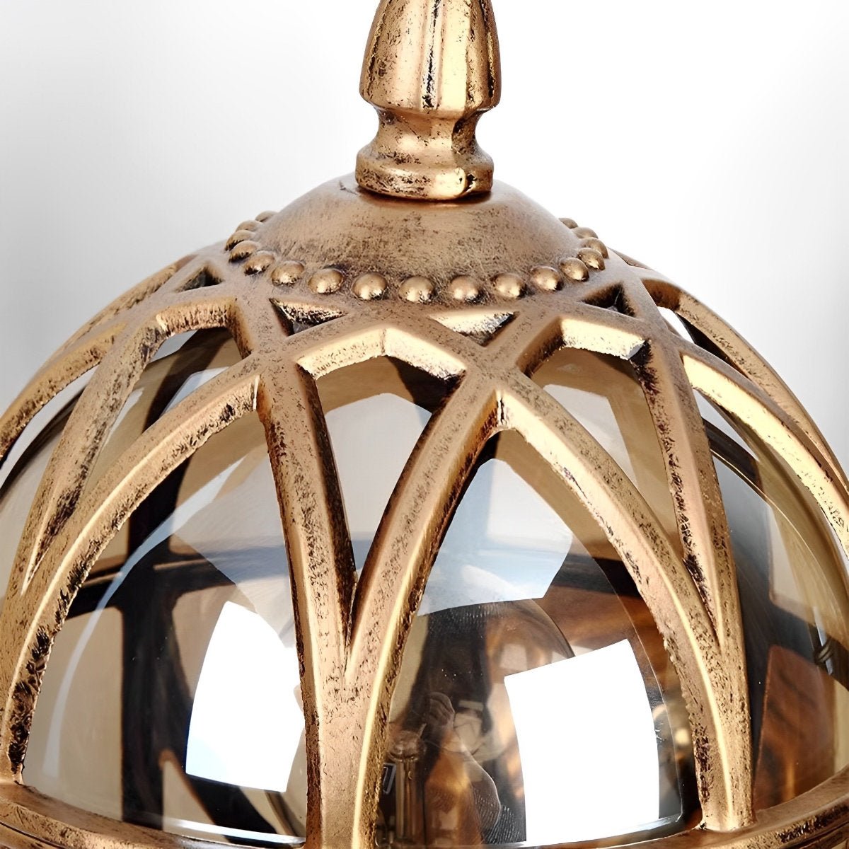Wall Light Aluminum 12.6 in Vintage Outdoor Black Balcony Porch Pathway Lighting | Thomler