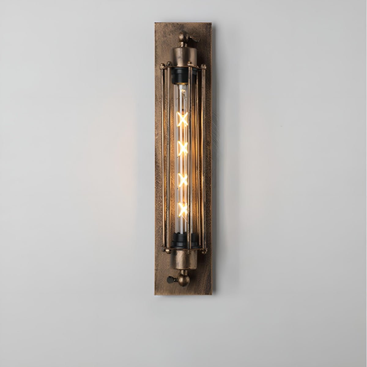Wall Sconce Iron LED 18.5 in Warm White Indoor Lighting Vintage Industrial Decor Hallway Living Room Bedroom Kitchen Bathroom | Thomler