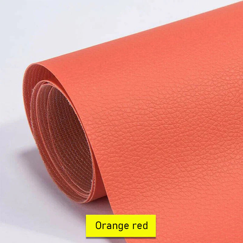 Self-Adhesive Faux Leather Repair Patch for Couches, Car Seats & Upholstery – Easy Cut-to-Fit Vinyl Fix Tape in 17 Colors for Furniture | Thomler