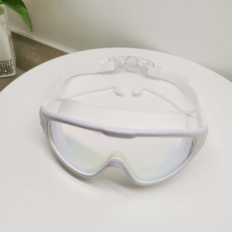 Premium Silicone Swimming Goggles with Panoramic Vision & Anti-Fog Lenses for Adults | Pool & Open Water | Unisex Fit | Thomler
