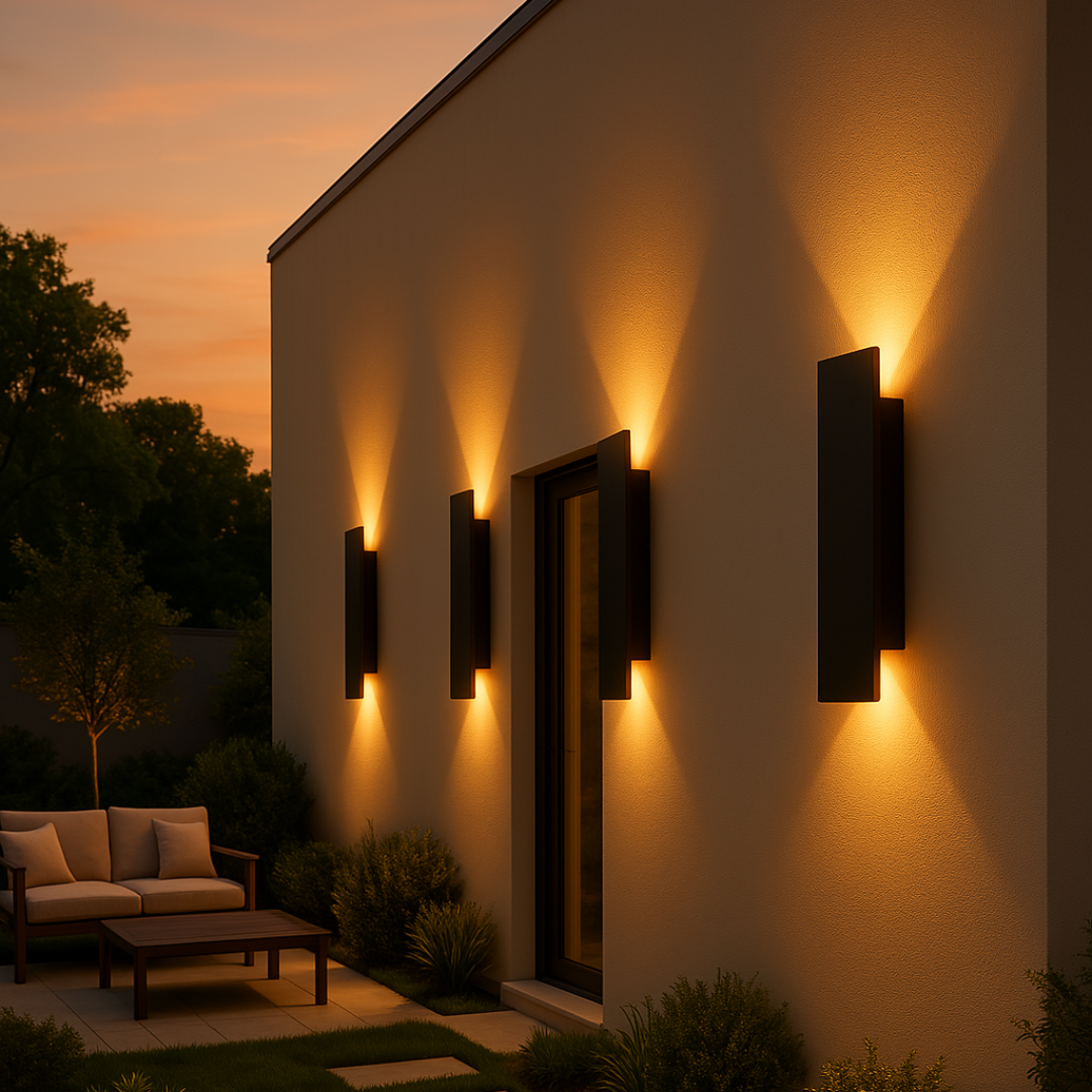 Outdoor LED Wall Light - Weatherproof Aluminum Sconce for Porch, Patio & Garden Entrance | Thomler