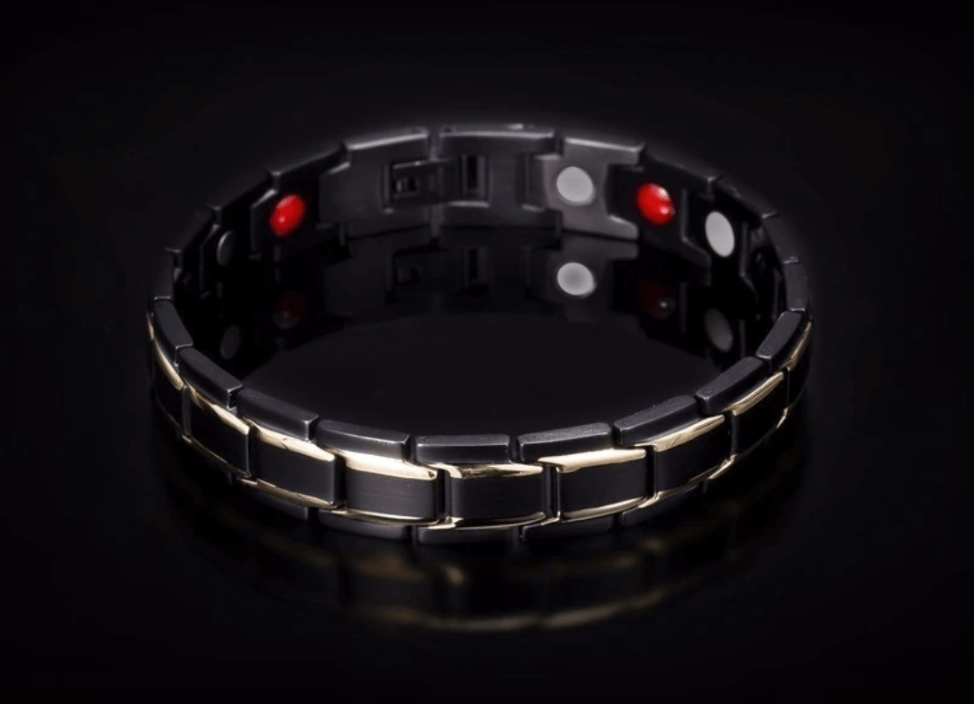 Stainless Steel Wellness Bracelet with Embedded Magnets for Daily Comfort & Style | Men's & Women's Accessory for Active Living | Thomler