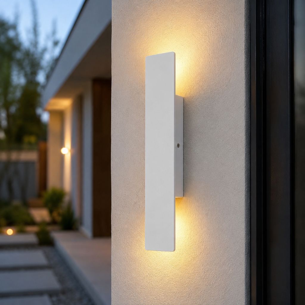 Outdoor LED Wall Light Fixture Aluminum Waterproof Sconce for Patio Garden Entryway Modern Exterior Lighting 6W 18W 24W | Thomler