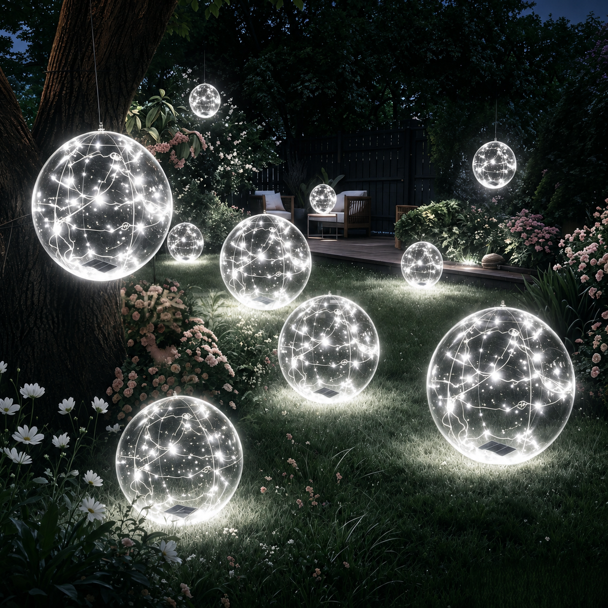 Solar Floating Pool Light – Color-Changing Waterproof Orb for Pools, Patios & Gardens | Thomler