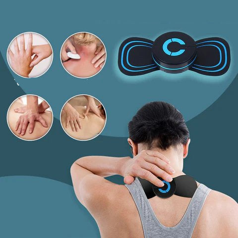 Handheld Electric Muscle Massager for Pain Relief, Circulation & Recovery – Portable Full-Body Tension Relief Tool for Neck, Back | Thomler