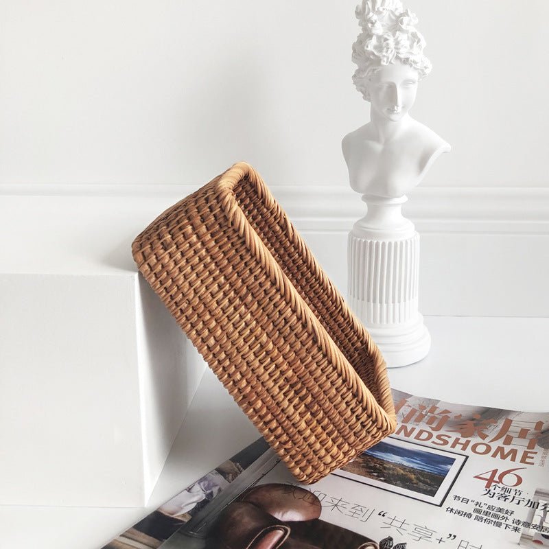 Woven Natural Fiber Organizer Bin for Home Storage – Small, Medium & Large – Eco-Friendly Lightweight Design | Thomler
