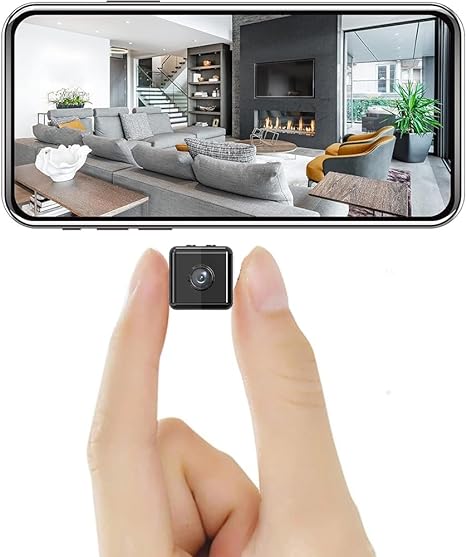 Compact HD Security Camera with Night Vision, Motion Alerts & Rechargeable Battery for Indoor & Outdoor Use | Thomler