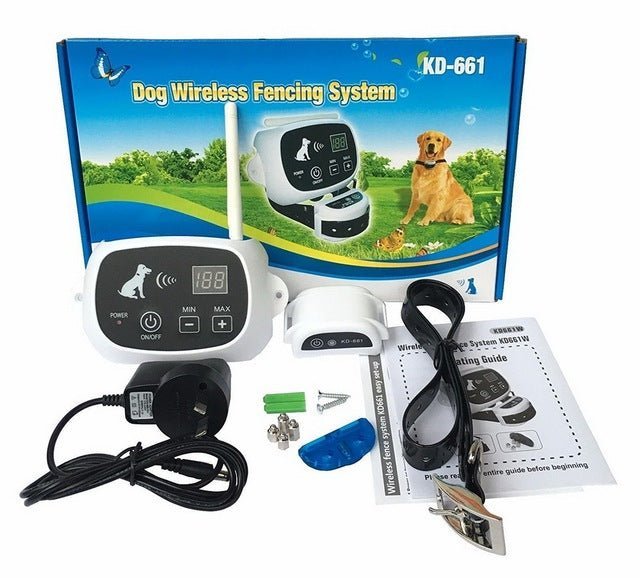 GPS-Free Pet Containment System with Rechargeable Receiver Collar for Dogs 10-110 lb | Thomler