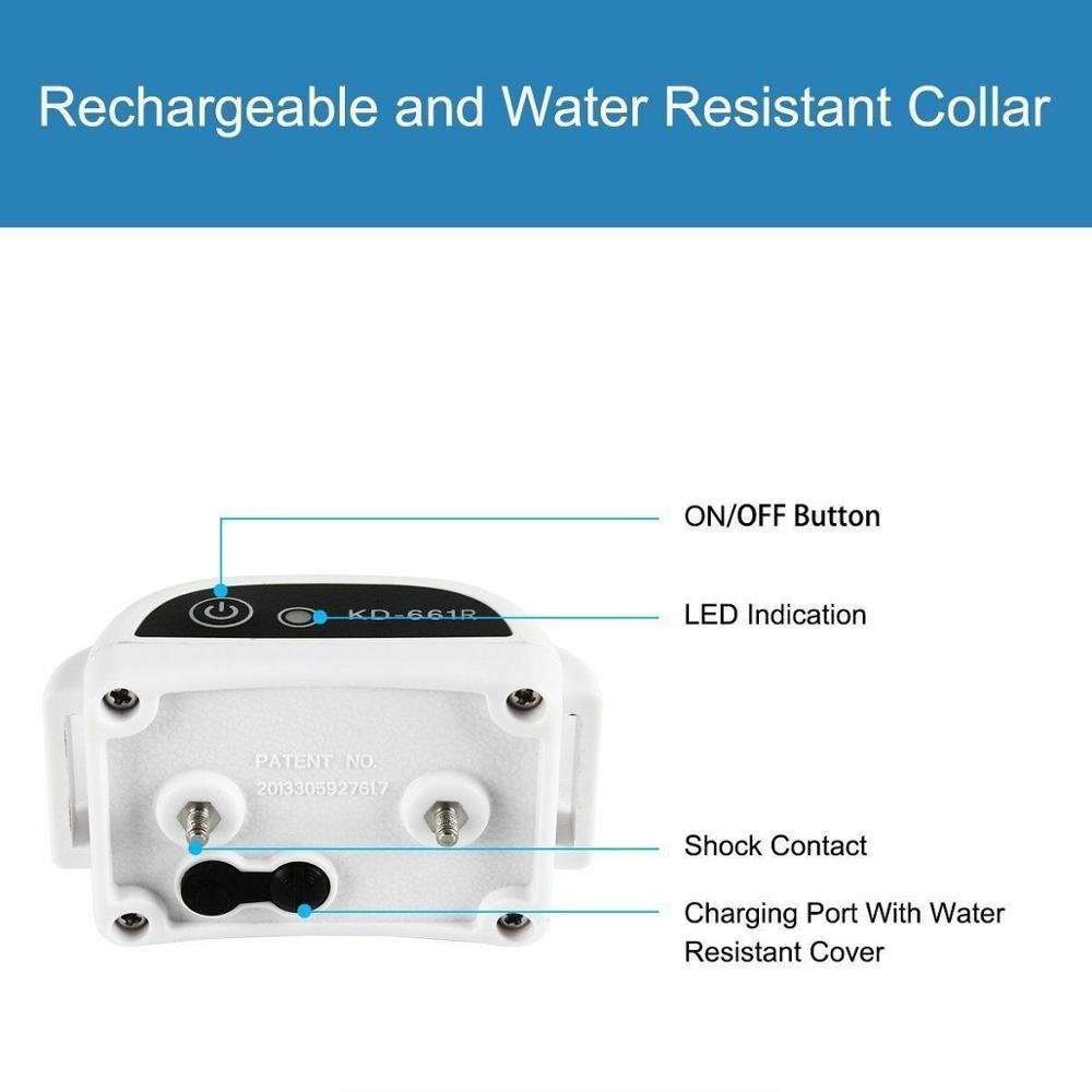 GPS-Free Pet Containment System with Rechargeable Receiver Collar for Dogs 10-110 lb | Thomler