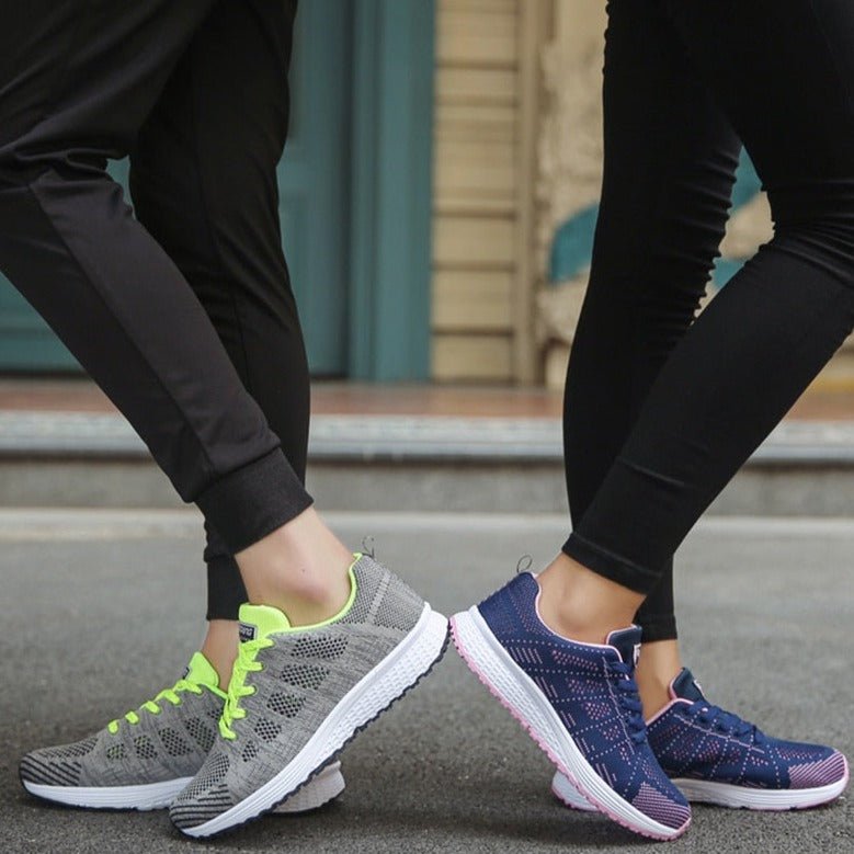 Breathable Mesh Sneakers for Women with Built-In Arch Support for All-Day Comfort and Posture Relief | Thomler