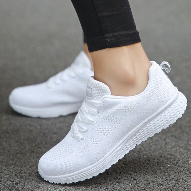 Breathable Mesh Sneakers for Women with Built-In Arch Support for All-Day Comfort and Posture Relief | Thomler