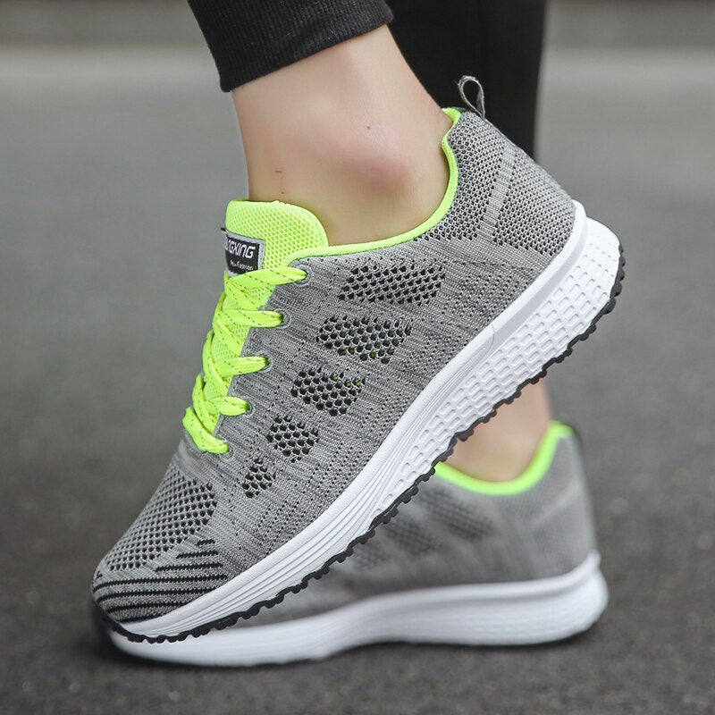 Breathable Mesh Sneakers for Women with Built-In Arch Support for All-Day Comfort and Posture Relief | Thomler