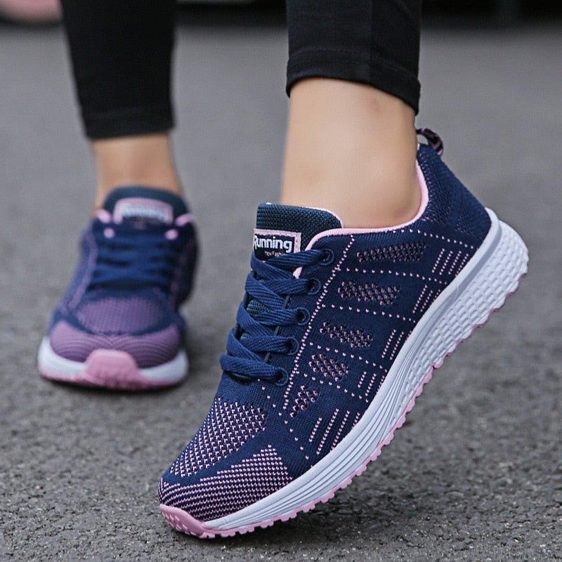Breathable Mesh Sneakers for Women with Built-In Arch Support for All-Day Comfort and Posture Relief | Thomler