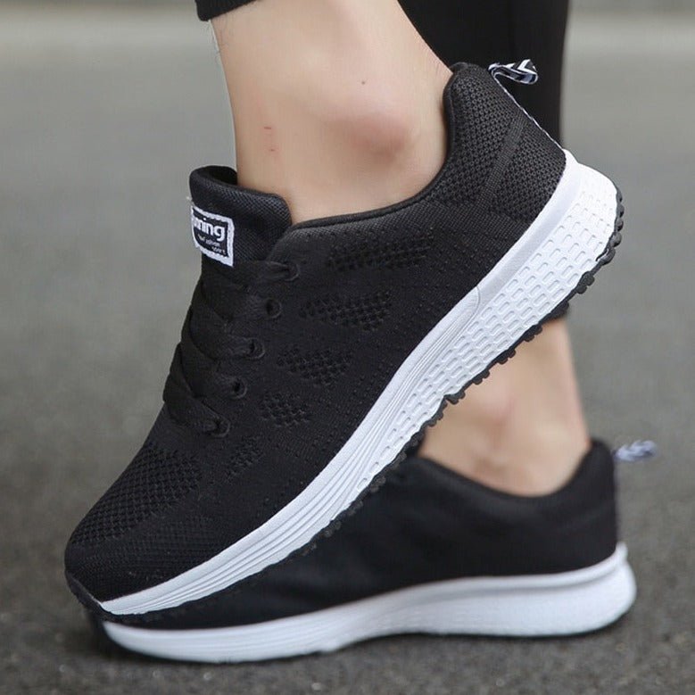 Breathable Mesh Sneakers for Women with Built-In Arch Support for All-Day Comfort and Posture Relief | Thomler