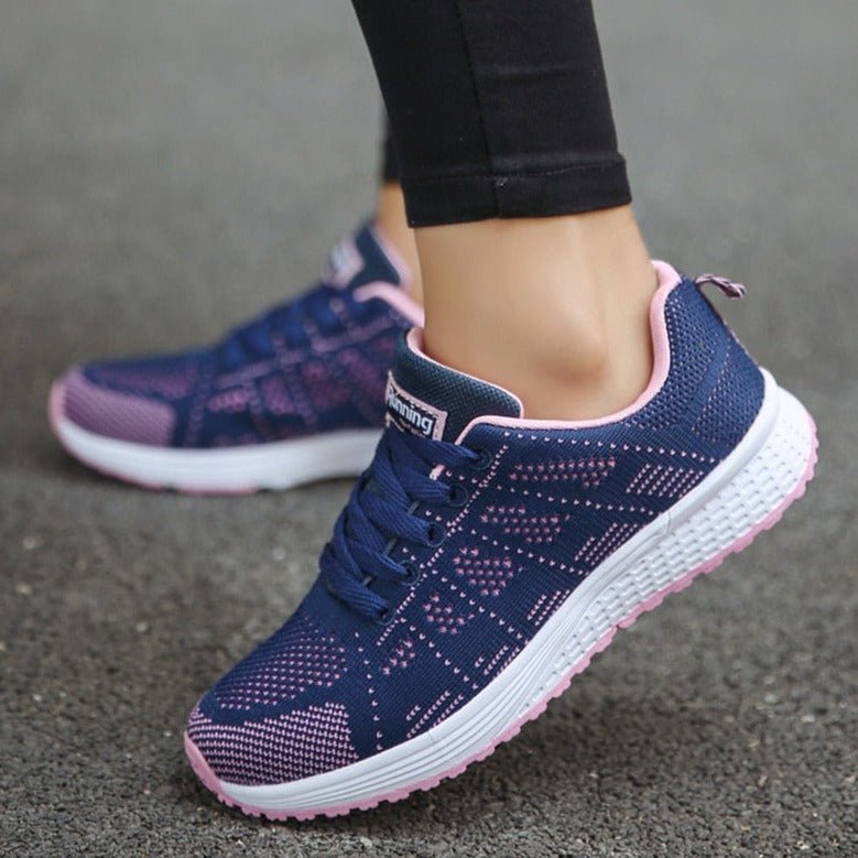 Breathable Mesh Sneakers for Women with Built-In Arch Support for All-Day Comfort and Posture Relief | Thomler