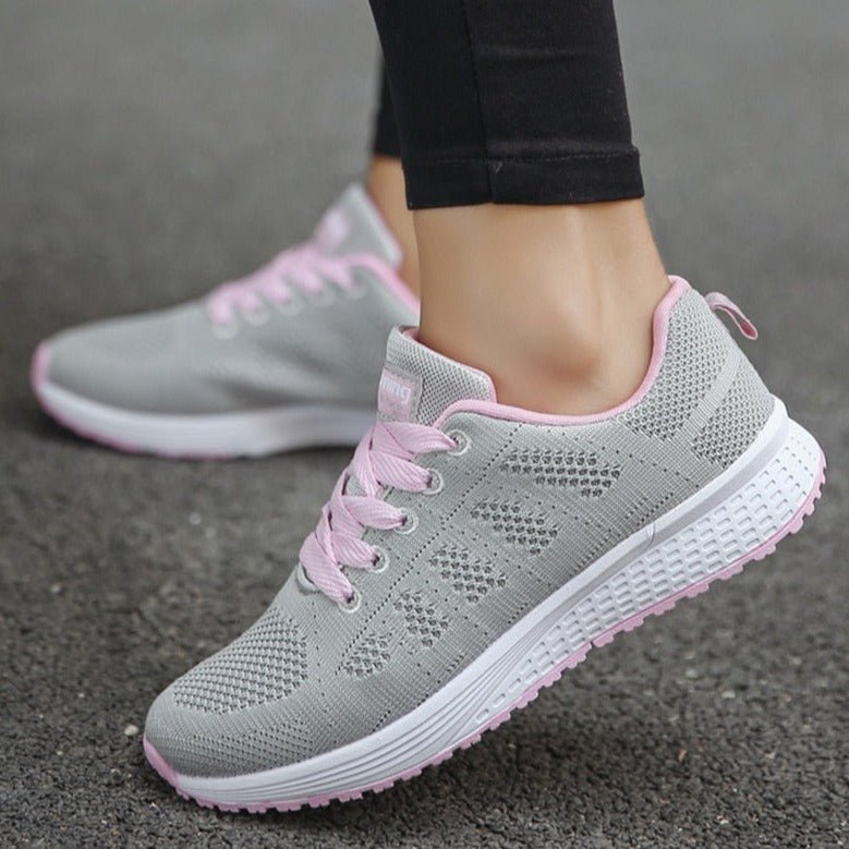 Breathable Mesh Sneakers for Women with Built-In Arch Support for All-Day Comfort and Posture Relief | Thomler