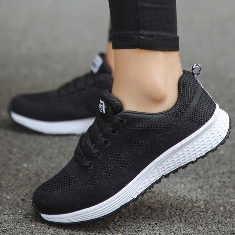 Breathable Mesh Sneakers for Women with Built-In Arch Support for All-Day Comfort and Posture Relief | Thomler
