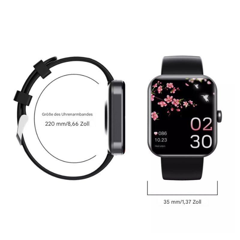 Non-Invasive Blood Sugar Monitor Watch with Heart Rate & Blood Pressure Tracking for Diabetics | Thomler