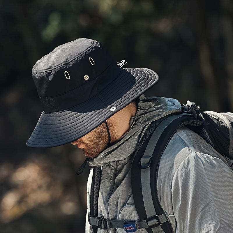 Wide Brim Sun Hat with UPF 50+ UV Protection for Hiking, Beach & Outdoor Adventures | Thomler