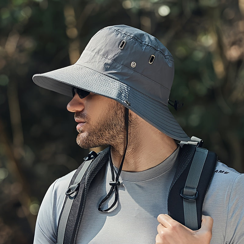 Wide Brim Sun Hat with UPF 50+ UV Protection for Hiking, Beach & Outdoor Adventures | Thomler