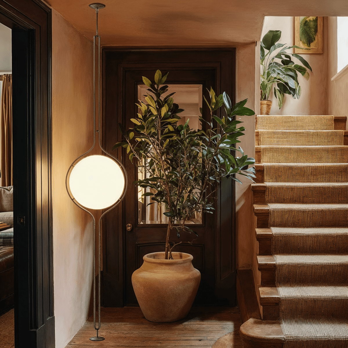 Floor Lamp Acrylic Vertical Light Column 250.0–280.0 cm Modern Living Room Ambient Lighting Sculptural Indoor Standing Lamp | Thomler