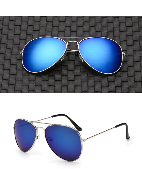 Polarized Aviator Sunglasses for Men & Women – UV400 Protection, Anti-Reflective Lenses, Scratch-Resistant Metal Frame | Thomler
