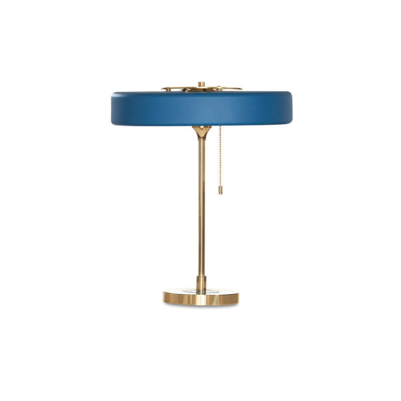 Table Lamp Brass 10W 13.8 in x 16.5 in Bedroom Living Room Study Vintage Midcentury Style Lighting | Thomler