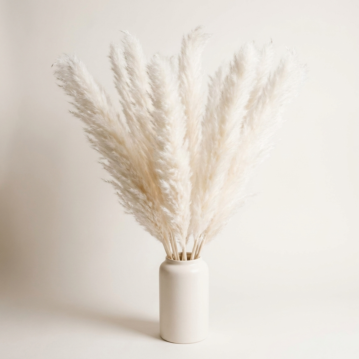 Faux Dried Prairie Plumes – Neutral Boho Stems for Vases & Bouquets | Thomler