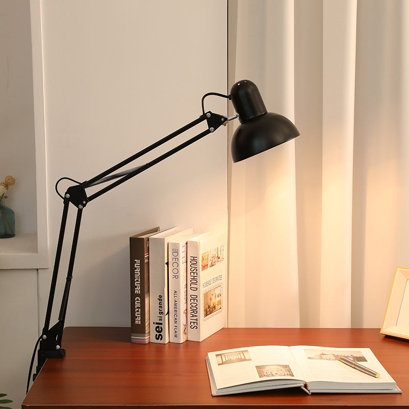 Adjustable Swing Arm Desk Lamp with Clip Base for Home Office and Bedside Reading | Thomler