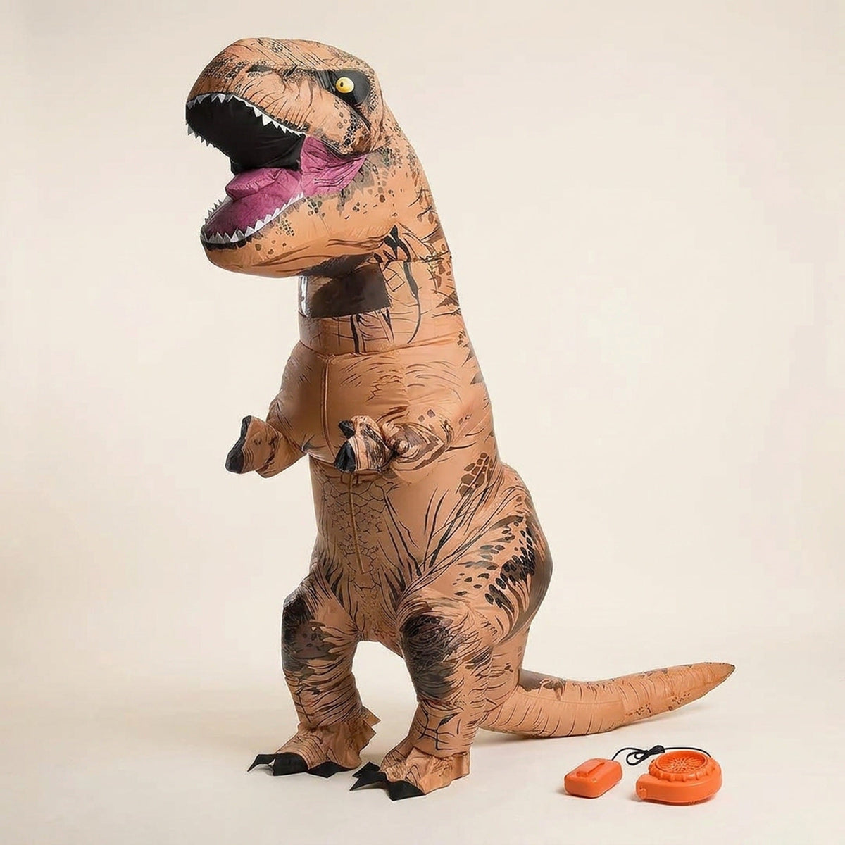 Giant Wearable Prehistoric Reptile Suit – Battery-Powered Fan-Inflated Halloween Getup for Grownups | Thomler