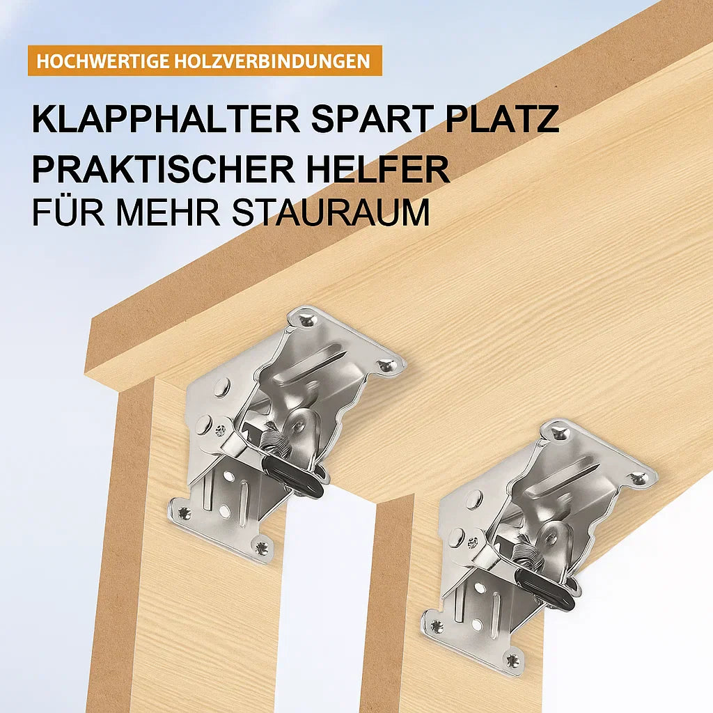 Folding Table Bracket Steel 22.5 cm Load Support Wall Mounted Workbench Balcony Table Space Saving Folding Shelf Support | Thomler