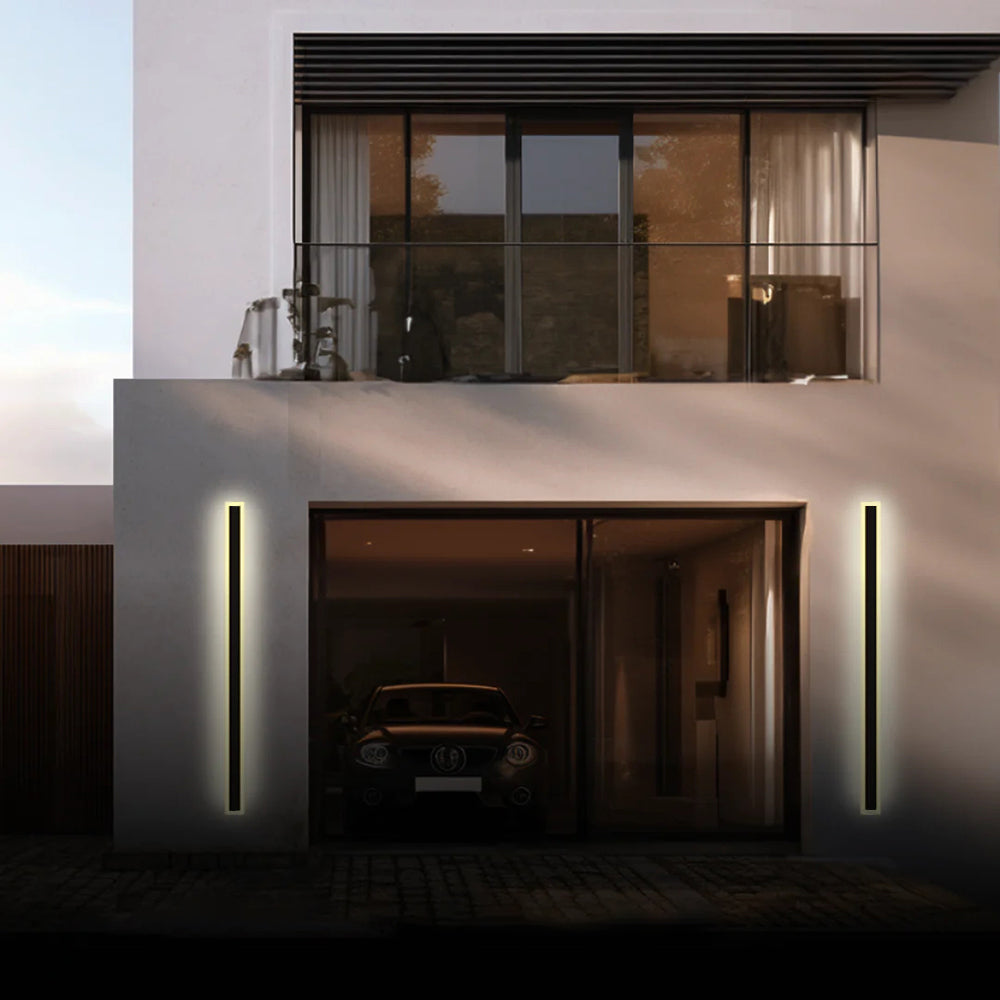 Weather-Resistant LED Outdoor Wall Light with Acrylic Panel for Entryway & Patio | Thomler