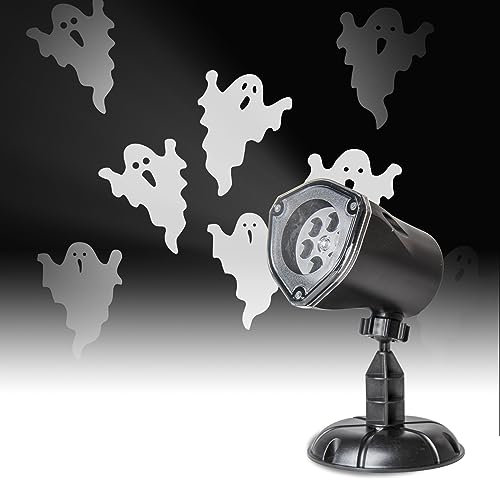 Animated Specter Light Display with Full-Rotation Positioning for Outdoor Halloween Decor | Thomler