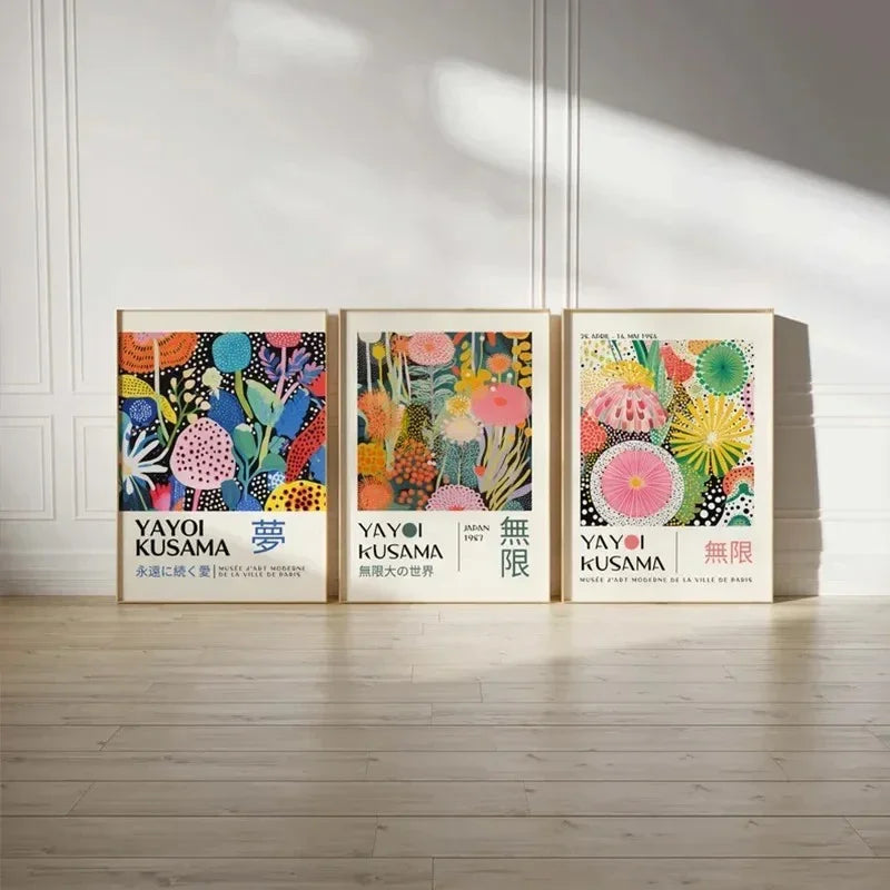 Japanese-Inspired Canvas Wall Art Print – Modern Abstract Home Decor for Living Room, Bedroom & Office | Thomler