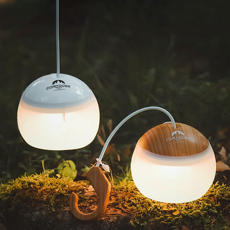 Rechargeable LED Outdoor Lantern with Hook – Portable Hanging Light for Patio, Tent & Garden, 12-Hour Runtime | Thomler