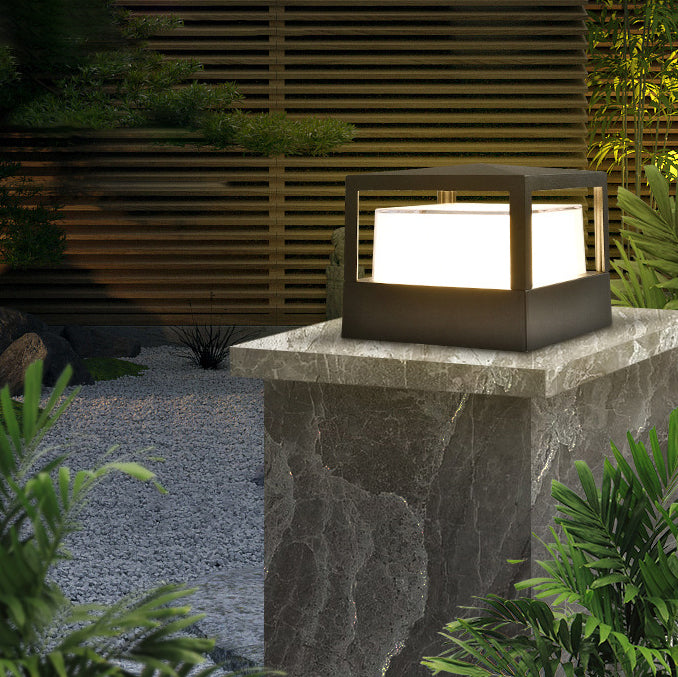 Weatherproof LED Exterior Sconce – Geometric Aluminum Fixture for Porch Patio Entry | Thomler