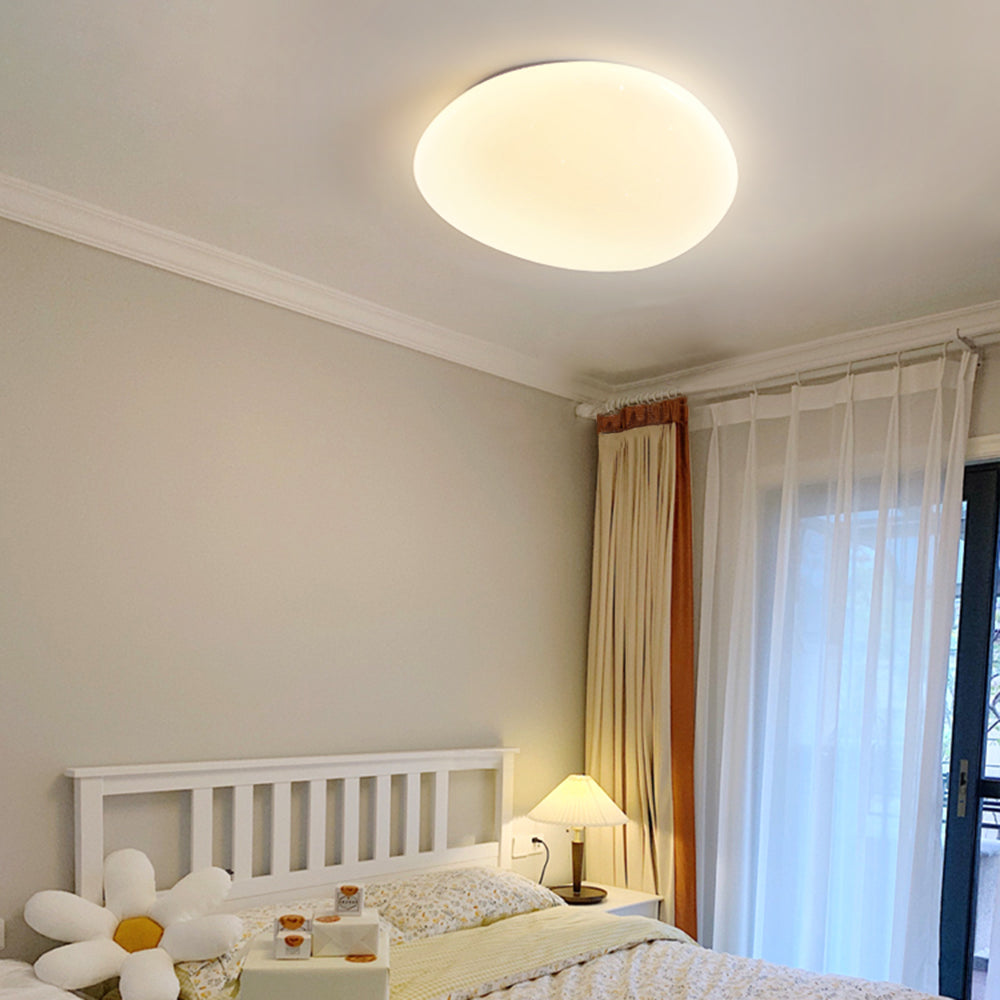 Ceiling Lamp Acrylic LED White 5–10 m² Bedroom Living Room Flush Mount Minimalist Scandinavian Japandi Indoor Light | Thomler