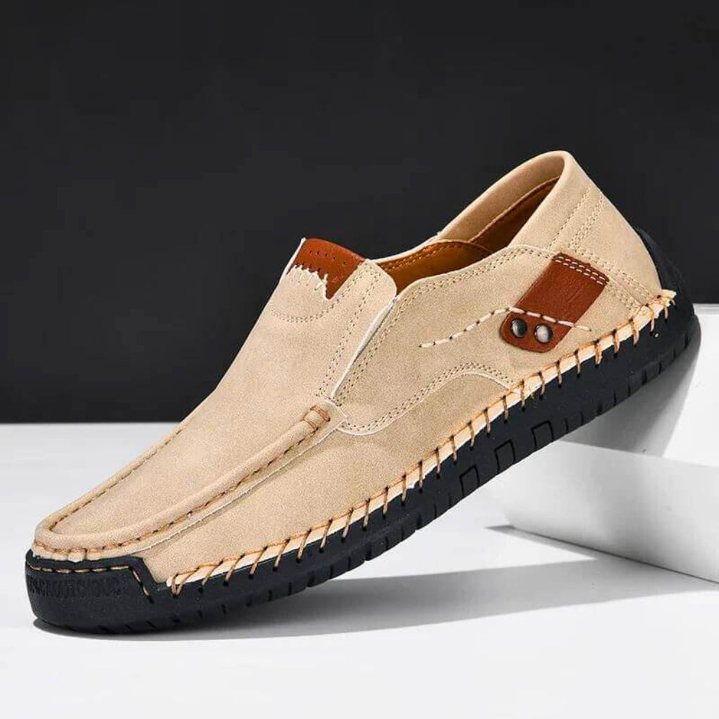 Men's Slip-On Shoes with Arch Support & Cushioned Footbed for All-Day Comfort | Thomler