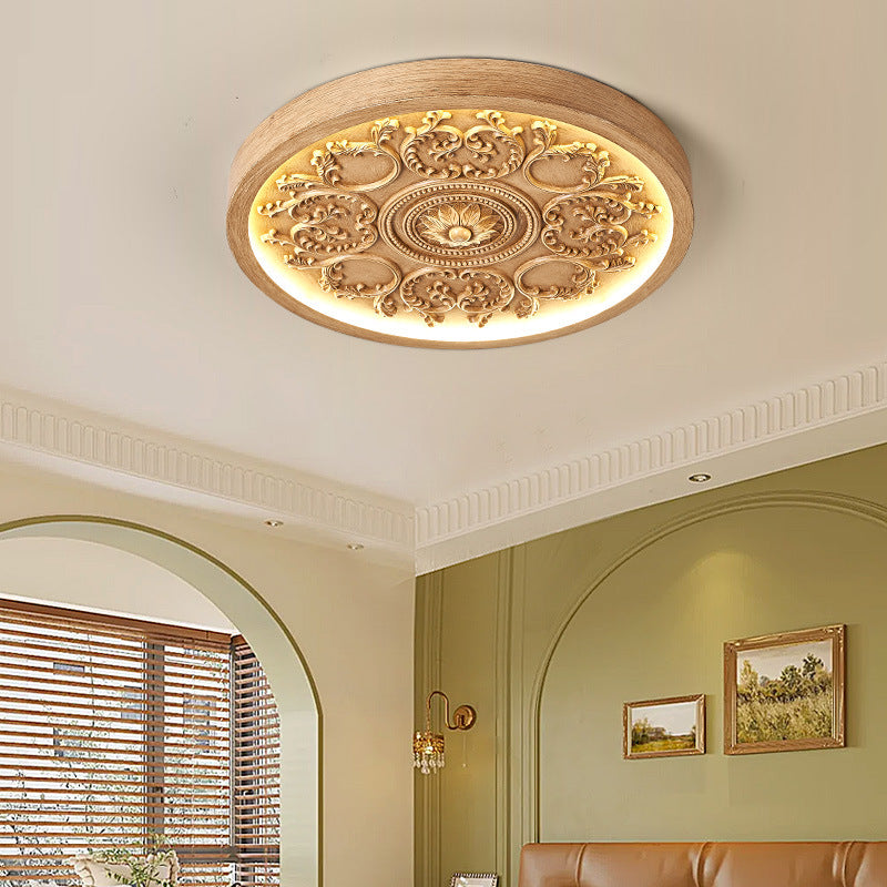 LED Ceiling Light Flush Mount with Remote Control Dimmable for Bedroom Living Room Low Profile | Thomler