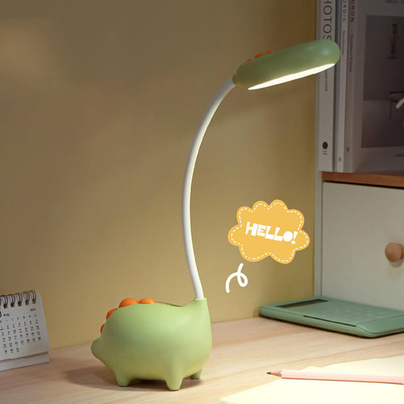 Compact LED Desk Lamp with Integrated Light in Vibrant Colors for Bedroom, Office & Living Room | Thomler