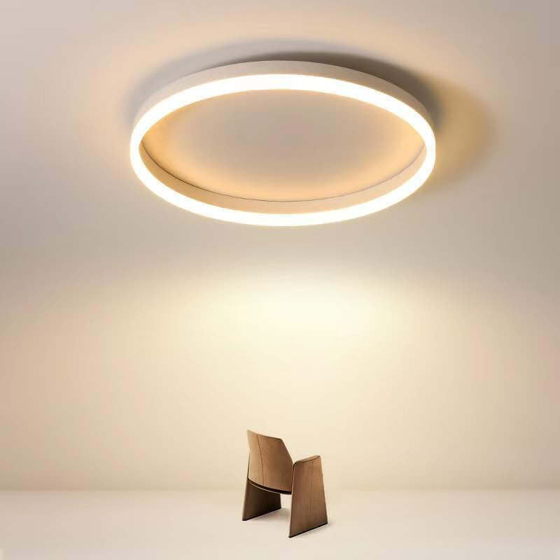 Flush Mount Ceiling Light Iron 19.7 in 30W Adjustable Hallway Living Room Bedroom LED Modern Lighting | Thomler