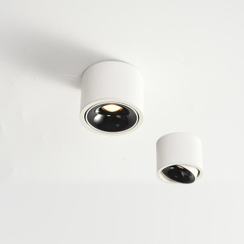 Swivel-Head LED Ceiling Spotlight in Aluminum Housing with Flush-Mount Design for Bedrooms, Kitchens & Hallways | Thomler