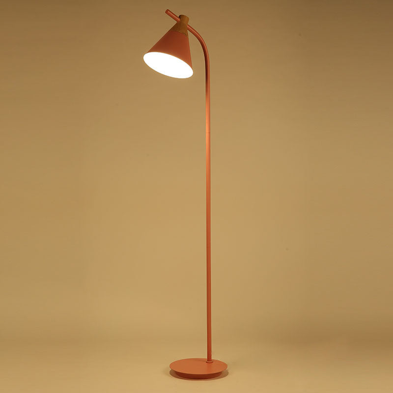 Floor Lamp Metal 61 in Adjustable Modern Living Room Bedroom LED E26 Lighting | Thomler