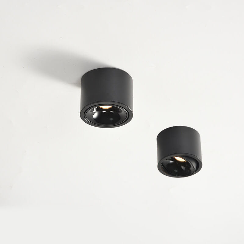 Swivel-Head LED Ceiling Spotlight in Aluminum Housing with Flush-Mount Design for Bedrooms, Kitchens & Hallways | Thomler