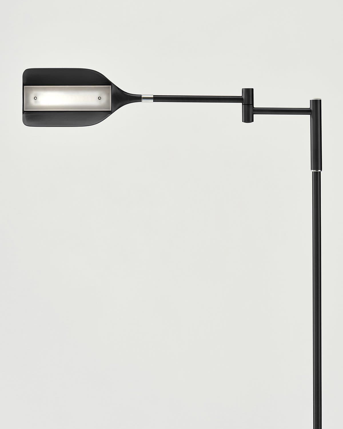 Vloerlamp LED Blad Design Minimalistisch 135cm Dimbaar Metaal | Sansoti
