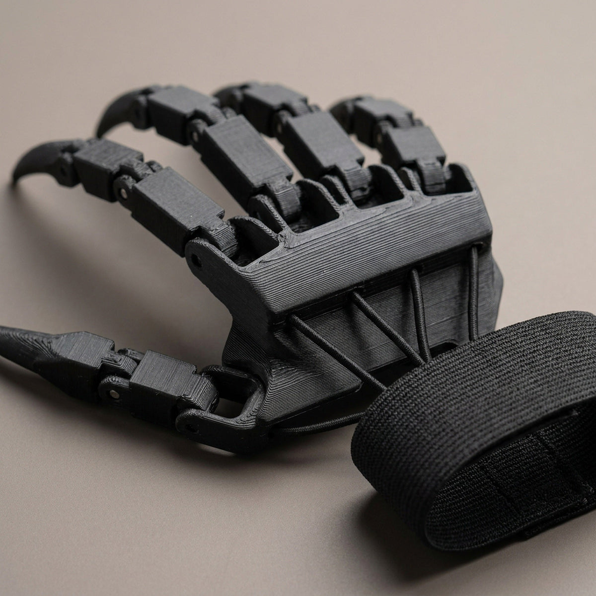 Extending Claw Finger Set with Articulated Joints for Halloween Costumes – Skeleton Hand Prosthetic Extensions | Thomler