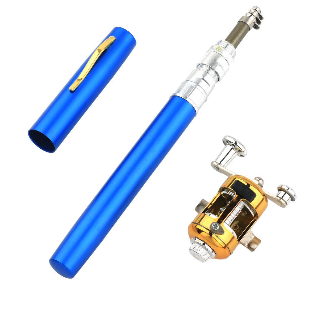 Collapsible Fishing Rod with Aluminum Reel for Travel and Hiking Adventures | Thomler